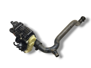 корпус термостата Citroen Jumper 2 поколение [рестайлинг] 2017, 2.0 л., HDi, AHN (DW10FUD), дизель, 6МКПП, blanc banquise / ewp, микроавтобус, передний привод, правый руль, 9849443980