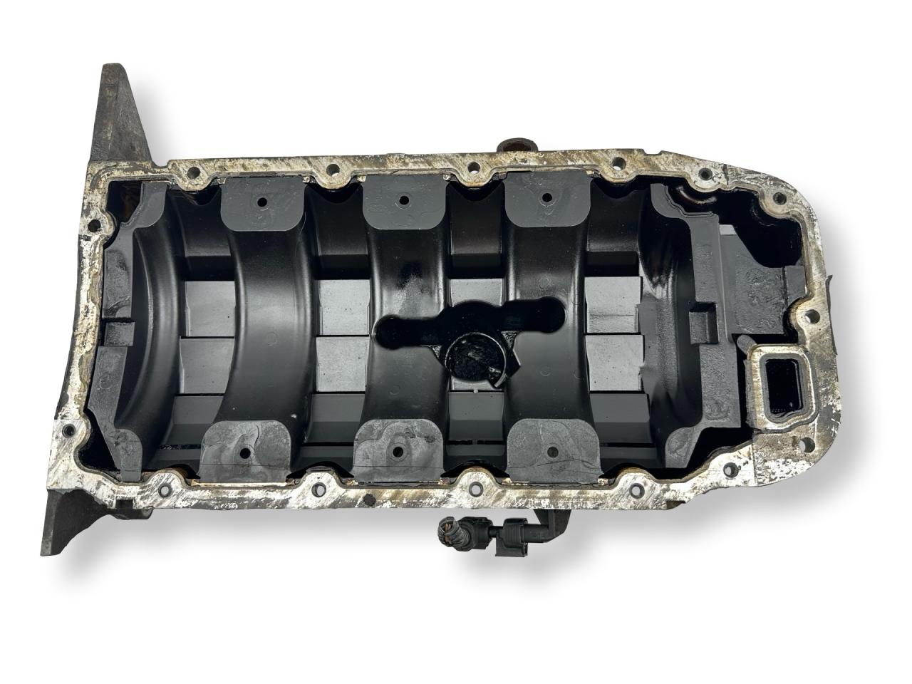 масляный поддон Opel Insignia 1 поколение (A) 2011, 1.8 л., i, A 18 XER, бензин, 6МКПП, schneeweiss, лифтбэк, передний привод, правый руль, 55353306 - фото №1