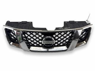 решетка радиатора Nissan Navara D40 [рестайлинг] D40 2010, 2.5 л., DCi, YD25DDTi, дизель, 6МКПП, dark blue / bw9, пикап, полный привод, правый руль, 62310-5X00A
