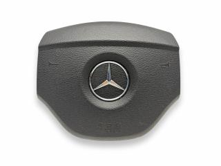 подушка безопасности водителя Mercedes-Benz B-Класс W245 [рестайлинг] 2009, 2.0 л., CDi, OM 640.940, дизель, АКПП, polarsilber / 761, минивэн, передний привод, правый руль, A1644600498