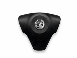 подушка безопасности водителя Opel Antara 1 поколение [рестайлинг] 2013, 2.2 л., CDTi, дизель, 6МКПП, schneeweiss / gaz, внедорожник 5 дв., полный привод, правый руль, 95179657