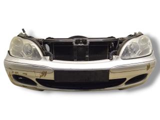 передняя часть (ноускат) Mercedes-Benz S-Класс W220 [рестайлинг] 2002, 3.2 л., CDi, OM 648.960, дизель, АКПП, prata brilhante / 744u, седан, задний привод, правый руль