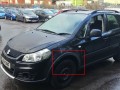 накладка колесной арки передний левый Suzuki SX4 1 поколение [рестайлинг] 2014, 1.6 л., i, M16A, бензин, 5МКПП, cosmic black / zce, хетчбэк 5 дв., передний привод, правый руль, 77221-79J0 - фото №7