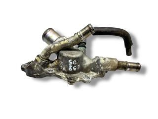 корпус термостата Nissan Juke YF15 [рестайлинг] F15 2013, 1.6 л., Ti, MR16DDT, бензин, 6МКПП, black / z11, внедорожник 5 дв., передний привод, правый руль, 11061-1KC0A