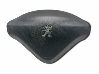 подушка безопасности водителя Peugeot 207 1 поколение [рестайлинг] 2013, 1.4 л., i, 8FP (EP3C), бензин, 5МКПП, gris shark / ktp, универсал, передний привод, правый руль, 96701085ZD
