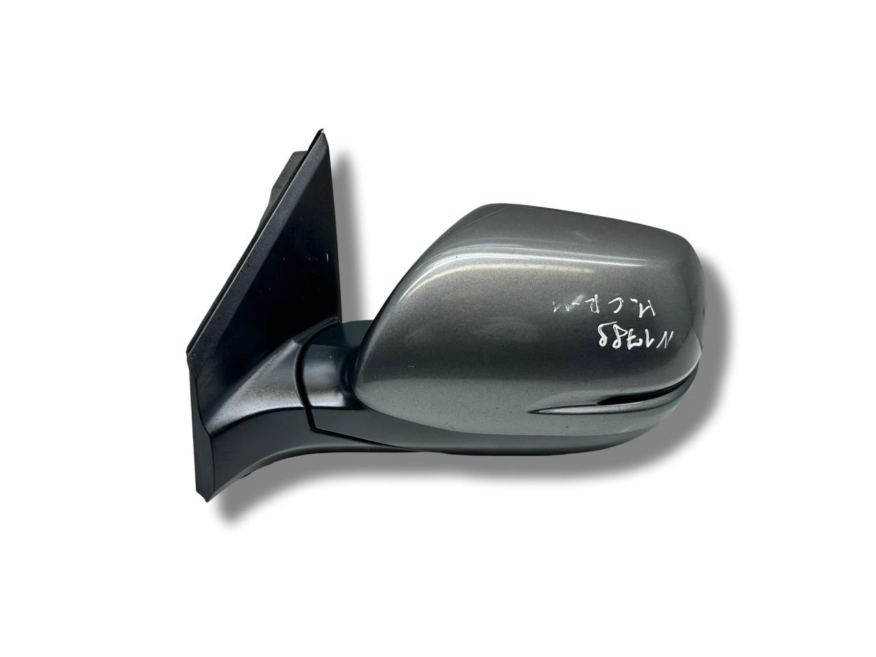 зеркало наружное левое Honda CR-V 4 поколение RE6 2013, 2.2 л., i-DTEC, N22B4, дизель, АКПП, polished gray metal / nh737m, внедорожник 5 дв., полный привод, правый руль, 76250T1GE112M1 - фото №1