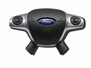 подушка безопасности водителя Ford Grand C-Max 2 поколение 2014, 2.0 л., TDCi, UFDB, дизель, робот, midnight sky / ea, минивэн, передний привод, правый руль, DM5T-14K147-DA, EM51-R042B85-BA, AM15T-14K147-AA