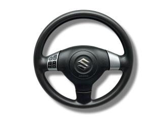 руль Suzuki SX4 1 поколение [рестайлинг] 2014, 1.6 л., i, M16A, бензин, 5МКПП, cosmic black / zce, хетчбэк 5 дв., передний привод, правый руль, 48110-62J00-S1S, 48150-79J01-BJM