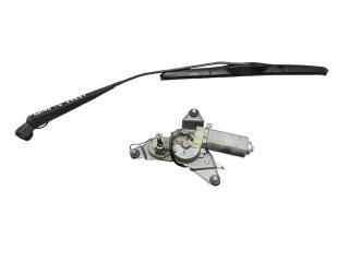 моторчик заднего стеклоочистителя (дворника) Mazda 6 1 поколение [рестайлинг] GG 2007, 1.8 л., i, L8-DE, бензин, 5МКПП, black / 16w, хетчбэк 5 дв., передний привод, правый руль, GJ6J-67450A, 849600-0032