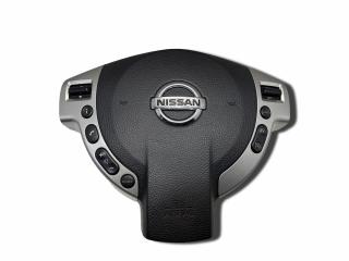 подушка безопасности водителя Nissan Qashqai J10 [рестайлинг] 2011, 1.5 л., DCi, K9K 430, дизель, 6МКПП, alizarin crimson / naj, внедорожник 5 дв., передний привод, правый руль, 98510BR26D