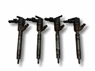 форсунка Kia Rio 2 поколение [рестайлинг] JB 2010, 1.5 л., CRDi, дизель, 5МКПП, clear silver / 6c, хетчбэк 5 дв., передний привод, правый руль, 33800-2A400, 0445110256