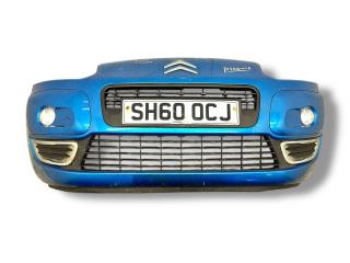 бампер передний Citroen C3 Picasso 1 поколение 2011, 1.6 л., HDi, 9HP (DV6DTED), дизель, 5МКПП, belle ille / kgw, минивэн, передний привод, правый руль, 7401RQ