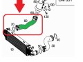 патрубок интеркулера Mercedes-Benz E-Класс W212/S212/C207/A207 C207 2012, 2.1 л., CDi, OM 651.911, дизель, АКПП, obsidianschwarz / 197, купе, задний привод, правый руль, A2125280882 - фото №9