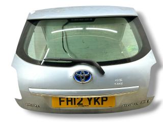 крышка багажника (дверь 3-5) Toyota Auris 1 поколение E150 [рестайлинг] E150 2012, 1.8 л., i, 2ZR-FXE, бензин, вариатор, light blue / 8s1, хетчбэк 5 дв., передний привод, правый руль