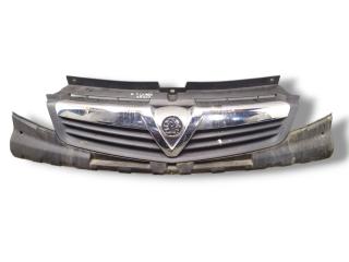 решетка радиатора Opel Vivaro A [рестайлинг] 2006, 1.9 л., DCi, F9Q 760, дизель, 6МКПП, casablancaweiss / 474, микроавтобус, передний привод, правый руль, 93856149