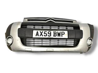 бампер передний Citroen Berlingo 2 поколение (B9) 2009, 1.6 л., HDi, 9HX (DV6ATED4), дизель, 5МКПП, bleu kyanos / kgq, фургон, передний привод, правый руль, 7401PW