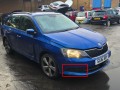решётка бампера боковая правая Skoda Fabia 3 поколение (NJ) 2016, 1.2 л., TSI, CJZC, бензин, 5МКПП, race blue / lf5w, универсал, передний привод, правый руль, 6V0807368 - фото №3