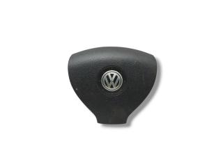 подушка безопасности водителя Volkswagen Tiguan 1 поколение 2010, 2.0 л., TDi, CBAB, дизель, 6МКПП, candyweiss / lb9a, внедорожник 5 дв., полный привод, правый руль, 5N0880201C