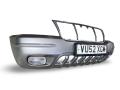 бампер передний Jeep Grand Cherokee WJ 2002, 2.7 л., CRD, ENF, дизель, АКПП, silverstone / psh, внедорожник 5 дв., полный привод, правый руль, 5019689AA - фото №2