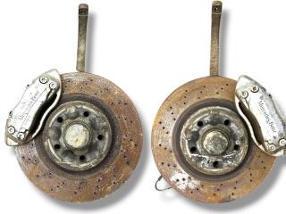 диски тормозные (комплект) Mercedes-Benz E-Класс W211/S211 2005, 3.0 л., CDi, OM 642.920, дизель, АКПП, iridiumsilber / 775, седан, задний привод, правый руль