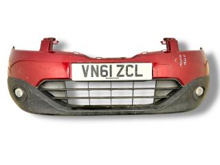 бампер передний Nissan Qashqai J10 [рестайлинг] J10 2011, 1.5 л., DCi, K9K 430, дизель, 6МКПП, alizarin crimson / naj, внедорожник 5 дв., передний привод, правый руль, 62022-BR10H