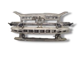 передняя панель крепления облицовки (телевизор) Volkswagen Golf 5 поколение 2004, 1.9 л., TDi PD, BKC, дизель, 5МКПП, sagegreen / la6q, хетчбэк 5 дв., передний привод, правый руль, 1K0805594, 1K0805588, 1K0807109C