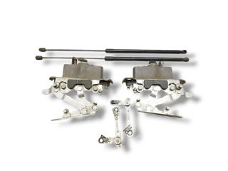 петля капота Mercedes-Benz C-Класс W204 [рестайлинг] C204 2012, 2.1 л., CDi, OM 651.911, дизель, АКПП, iridiumsilber / 775, купе, задний привод, правый руль, 2129066201, 2129066301, 2048800228, 2048800128, 2079800764