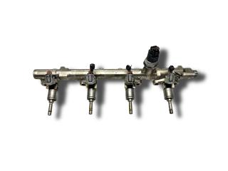 форсунка Nissan Juke YF15 [рестайлинг] F15 2013, 1.6 л., Ti, MR16DDT, бензин, 6МКПП, black / z11, внедорожник 5 дв., передний привод, правый руль, 16600-1KC0A, 17521-1KC0A, 0261500092