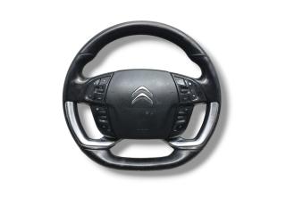 руль Citroen C4 Grand Picasso 2 поколение 2016, 1.6 л., HDi, BHZ (DV6FC), дизель, АКПП, bleu teles / ehh, минивэн, передний привод, правый руль, 98057439ZD