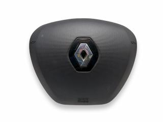 подушка безопасности водителя Renault Clio 4 поколение 2014, 1.5 л., DCi, K9K 608, дизель, 5МКПП, rouge flamme / tennp, хетчбэк 5 дв., передний привод, правый руль, 985108265R