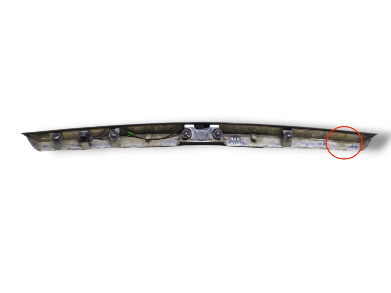 накладка двери (крышки) багажника Opel Astra H 2005, 1.6 л., i, Z 16 XEP, бензин, 5МКПП, серебро, хетчбэк 5 дв., передний привод, правый руль, 13223917, 461088395 - фото №1