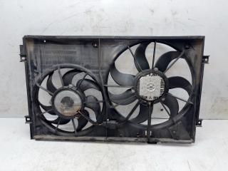 вентилятор радиатора Audi A3 8P [2-й рестайлинг] 2009, 1.6 л., i, BSE, бензин, 5МКПП, brillantschwarz / ly9b, хетчбэк 5 дв., передний привод, правый руль, 1K0121207BB