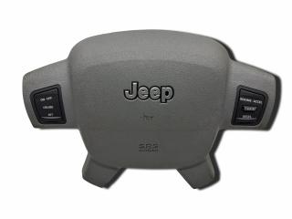 подушка безопасности водителя Jeep Grand Cherokee WK 2005, 3.0 л., CRD, EXL, дизель, АКПП, graphite / pdr, внедорожник 5 дв., полный привод, правый руль, 1CE761D5AA
