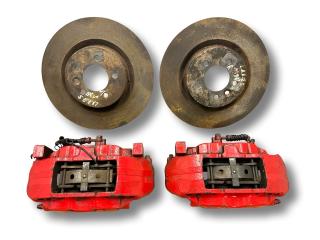 комплект тормозов Land Rover Range Rover Sport 1 поколение L320 2007, 2.7 л., TD, 276DT, дизель, АКПП, russ black / 697, внедорожник 5 дв., полный привод, правый руль, SDB000624, SEB500080, SEB500090, 4H221027CA, 5H322221AA, 5H322221BA