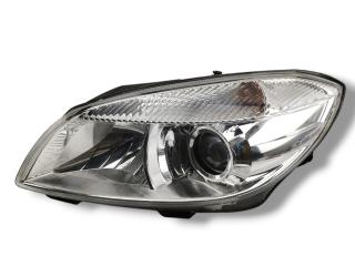фара левая Skoda Fabia 2 поколение [рестайлинг] 2012, 1.6 л., TDi, CAYA, дизель, 5МКПП, reflex silver / la7w, универсал, передний привод, правый руль