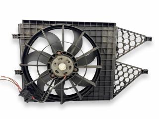 вентилятор радиатора Skoda Fabia 2 поколение [рестайлинг] 2012, 1.6 л., TDi, CAYC, дизель, 5МКПП, steel grey, универсал, передний привод, правый руль, 6R0121207A