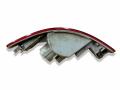 фонарь противотуманный левый Mitsubishi Outlander 2 поколение CW 2009, 2.4 л., i, 4B12, бензин, АКПП, amethyst black / x42, внедорожник 5 дв., полный привод, правый руль, 8355A003 - фото №3