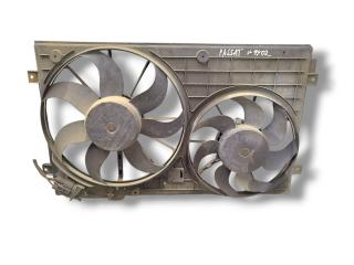 вентилятор радиатора Volkswagen Passat B6 2006, 1.9 л., TDi PD, BXE, дизель, 5МКПП, tornadorot / ly3d, универсал, передний привод, правый руль, 1K0121207T