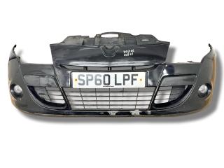 бампер передний Renault Megane 3 поколение 2010, 1.6 л., i, K4M 858, бензин, 6МКПП, noir, хетчбэк 3 дв., передний привод, правый руль