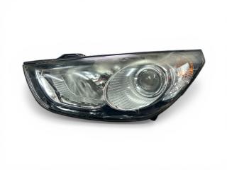 фара левая Hyundai ix35 1 поколение LM 2012, 1.6 л., GDi, G4FD, бензин, 6МКПП, sleek silver / rah, внедорожник 5 дв., передний привод, правый руль, 92101-2Y020