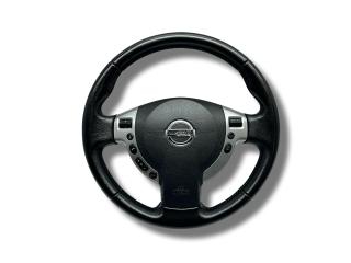 руль Nissan Qashqai 1 поколение 2009, 1.5 л., DCi, K9K 292, дизель, 6МКПП, fired iron / a52, внедорожник 5 дв., передний привод, правый руль, 98510-JD16D, 48430JD01D