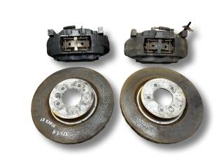 комплект тормозов Land Rover Range Rover Sport 1 поколение 2007, 3.6 л., TD, 368DT, дизель, АКПП, java black / 697, внедорожник 5 дв., полный привод, правый руль, SDB000624, SEB500080, SEB500090, 4H221027CA, 5H322221AA, 5H322221BA