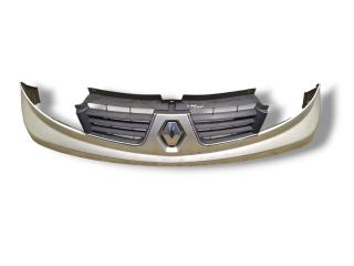 решетка радиатора Renault Trafic 2 поколение [рестайлинг] 2008, 2.0 л., DCi, M9R 782, дизель, 6МКПП, star silver bc / cmg64, микроавтобус, передний привод, правый руль, 93856148, 623100247R