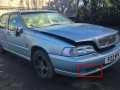 решётка бампера боковая правая Volvo S70 1 поколение 1997, 2.5 л., i, бензин, 5МКПП, frost green / 434, седан, передний привод, правый руль, 9151512 - фото №3