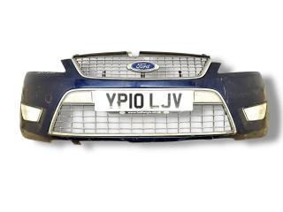 бампер передний Ford Mondeo 4 поколение 2010, 2.0 л., TDCi, QXBA, дизель, 6МКПП, ink blue / e6, лифтбэк, передний привод, правый руль, 7S71-17757-A