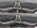 Обшивка двери (комплект) Mercedes-Benz M-Класс W163 [рестайлинг] 2004, 2.7 л., CDi, OM 612.963, дизель, АКПП, brillantsilber / 744, внедорожник 5 дв., полный привод, правый руль, A1637203670, A1637302070, A1637301970, A1637203570 - фото №3
