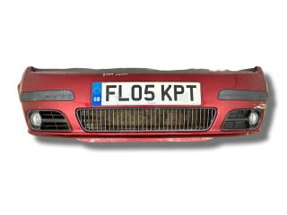 бампер передний Skoda Fabia 1 поколение [рестайлинг] 2005, 1.2 л., i, BME, бензин, 5МКПП, flamencorot / lf3w, универсал, передний привод, правый руль, 6Y0807221E