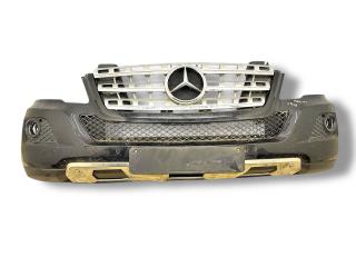 бампер передний Mercedes-Benz M-Класс W164 [рестайлинг] 2008, 3.0 л., CDi, OM 642.940, дизель, АКПП, obsidianschwarz / 197, внедорожник 5 дв., полный привод, правый руль, A1648803240