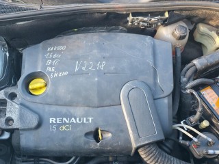 двигатель Renault Kangoo 1 поколение [рестайлинг] 2007, 1.5 л., DCi, K9K 714, дизель, 5МКПП, gris sideral / teb64, фургон, передний привод, правый руль