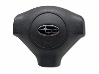 подушка безопасности водителя Subaru Legacy 4 поколение BP 2006, 2.0 л., i, EJ204, бензин, 5МКПП, pure silver / 39d, универсал, полный привод, правый руль, 98211AG040JC
